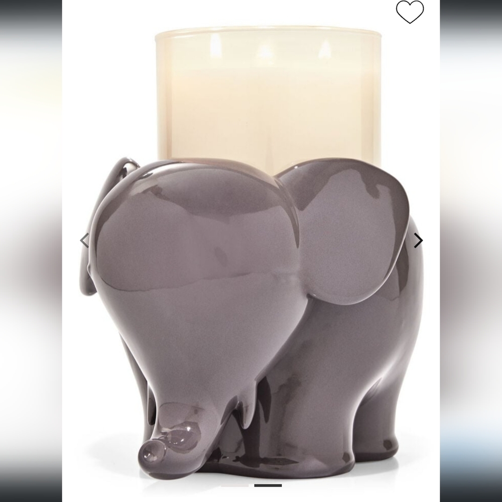 Bath and Body Works Elephant Candle Holder/Pedestal